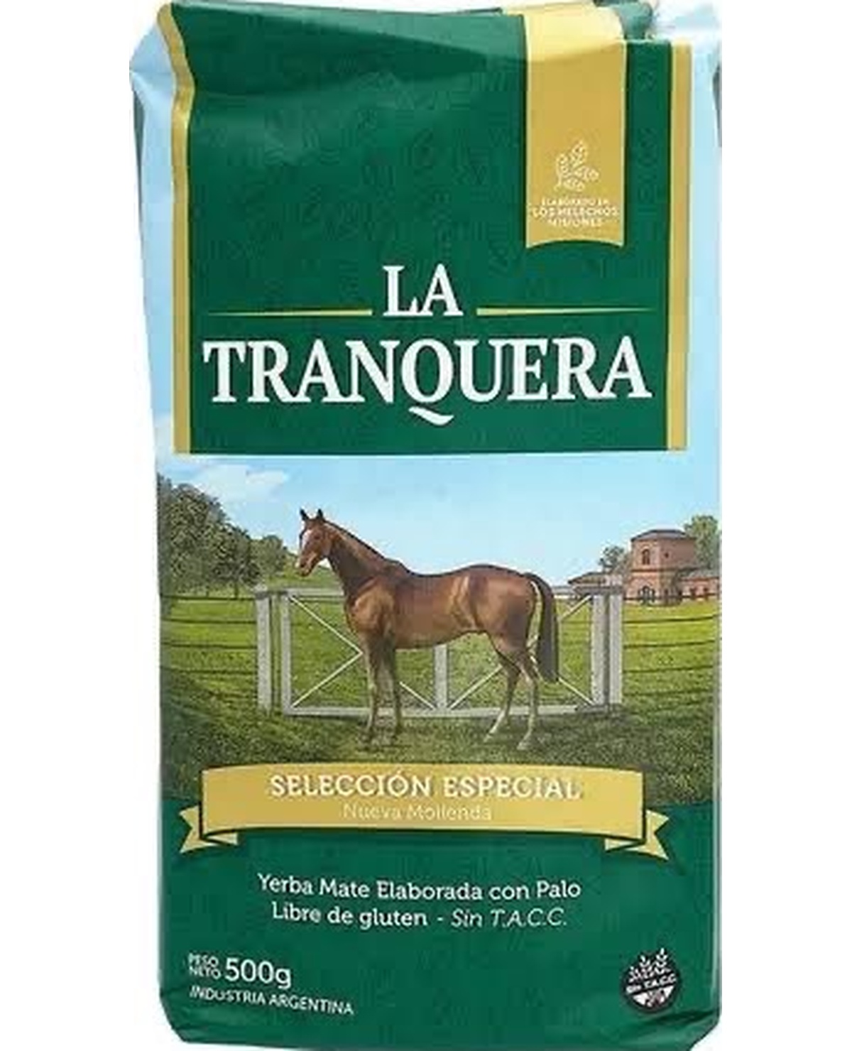 Yerba Mate La Tranquera Tradicional x 500 Gr